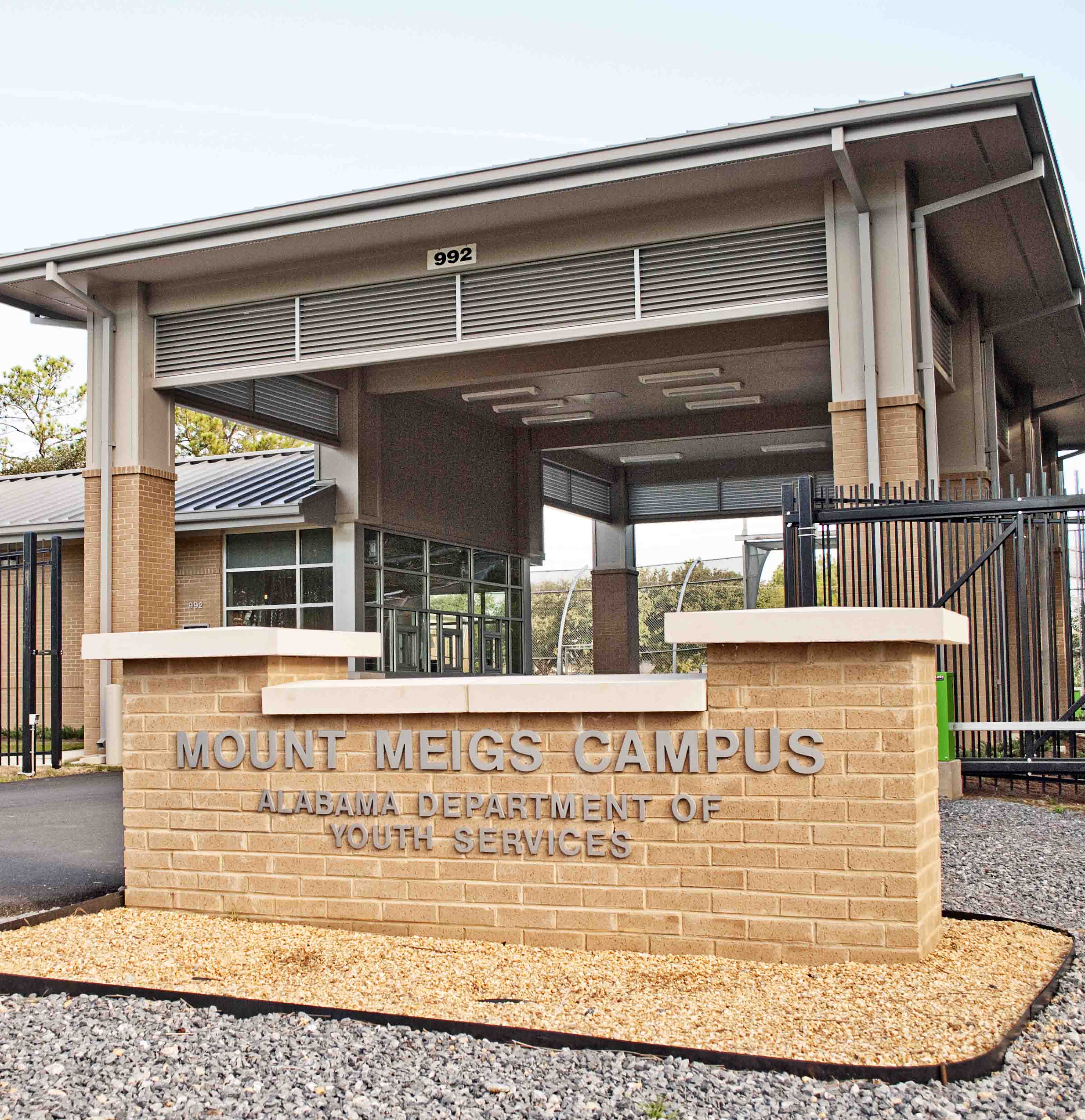 ADYS Front Gate Security building of Mt Meigs Campus